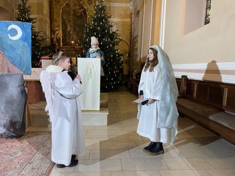 Kis Jézus várás a Szent László templomban