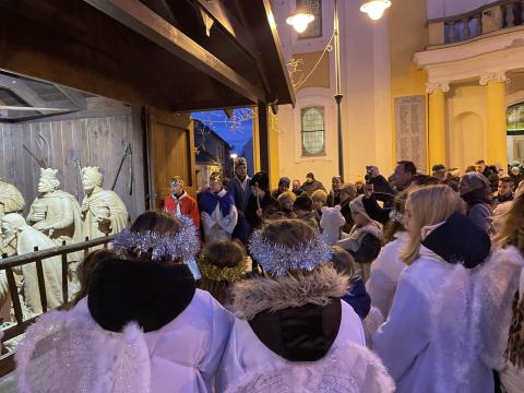 Kis Jézus várás a Szent László templomban