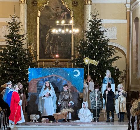 Kis Jézus várás a Szent László templomban